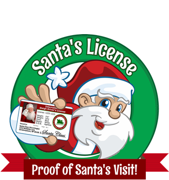 Santa's License Logo