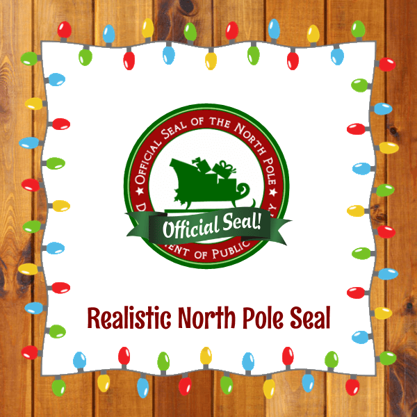 Realistic North Pole Seal