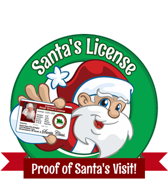 Santa's License Logo